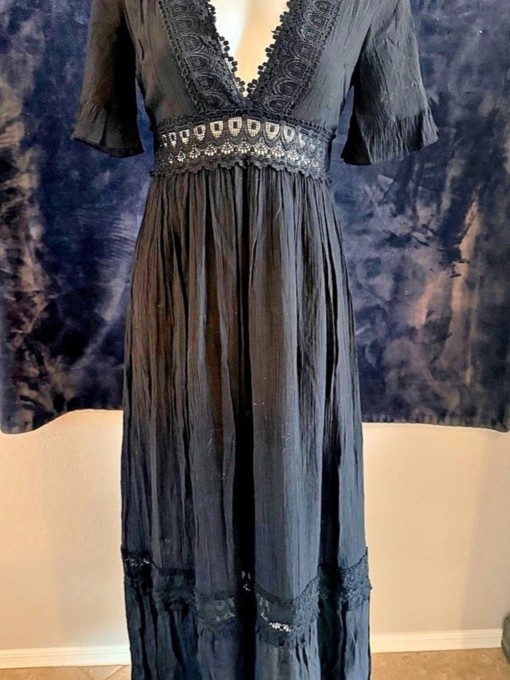Black Maxi Dress Like New